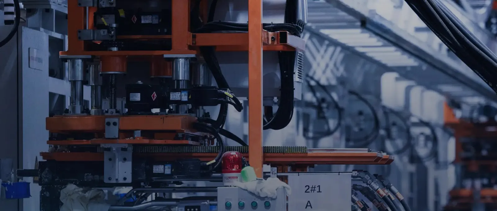 Automatiseret produktionslinje